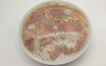 Осетр филе слабосоленая  из охлажденной рыбки Фото Осетр филе слабосоленая  из охлажденной рыбки