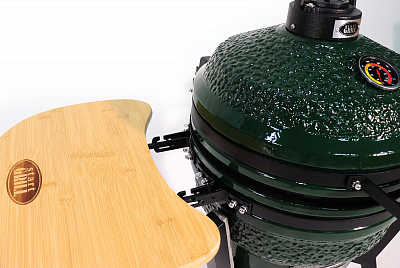 Превью Зеленый керамический гриль SG PRO, 39,8 см