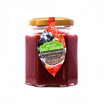 Десерт без сахара (клубника и смородина) Фото Десерт без сахара (клубника и смородина)