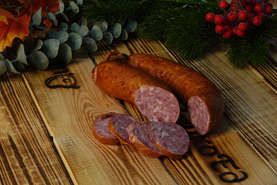 Превью Колбаса из лося с кабаном по-краковски (охлажденная)