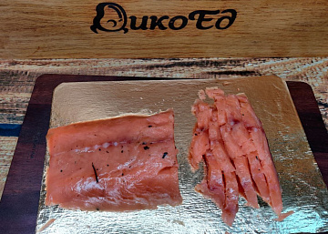 Семга слабосоленая Фото Семга слабосоленая