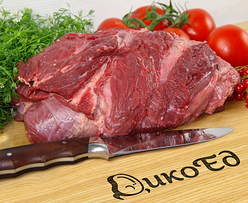 Шея лося без кости ОХЛАЖДЕННАЯ Фото Шея лося без кости ОХЛАЖДЕННАЯ