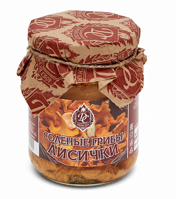Лисички соленые 500 мл Фото Лисички соленые 500 мл