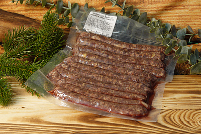 Превью Колбаски для жарки из северного оленя (Гриль) (с жиром коня)