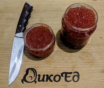 Икра кеты слабосоленая замороженная  (200 грамм) Фото Икра кеты слабосоленая замороженная  (200 грамм)