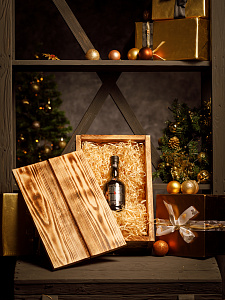 Превью Подарочная упаковка - деревянный ящик