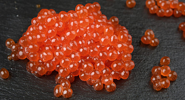 Икра кеты среднесоленая замороженная (1000 г.) Фото Икра кеты среднесоленая замороженная (1000 г.)