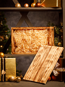 Превью Подарочная упаковка - деревянный ящик