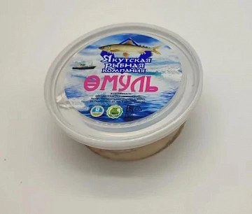 Омуль филе холодного копчения в масле 180гр Фото Омуль филе холодного копчения в масле 180гр